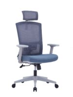 731A-HS High Back Ergonomic Mesh Chair Grey - Image 4