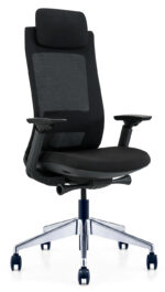 200A-BL High Back Ergonomic Mesh Chair Black - Image 2
