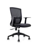 381B Low Back Chair Mesh Black - Image 2