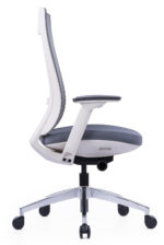 400B Medium Back Ergonomic Mesh Chair Grey - Image 3