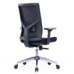 622B Medium Back Ergonomic Mesh Chair Black - Image 3