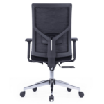 622B Medium Back Ergonomic Mesh Chair Black - Image 4