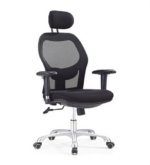 690A High Back Ergonomic Mesh Chair Black
