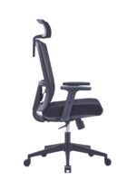 730A High Back Ergonomic Mesh Chair Black - Image 2