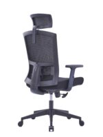 730A High Back Ergonomic Mesh Chair Black - Image 3
