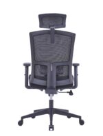 730A High Back Ergonomic Mesh Chair Black - Image 4