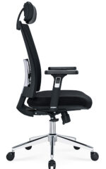 742A High Back Ergonomic Mesh Chair Black - Image 3