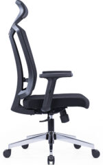 762A High Back Ergonomic Mesh Chair Black - Image 3