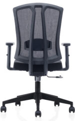 762B-NL Medium Back Ergonomic Mesh Chair Black - Image 5