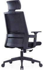 862A High Back Ergonomic Mesh Chair Black - Image 4