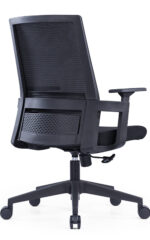 862B Medium Back Ergonomic Mesh Chair Black - Image 4