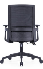 862B Medium Back Ergonomic Mesh Chair Black - Image 5
