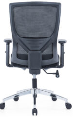 922B Medium Back Ergonomic Mesh Chair Black - Image 5