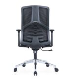 935B Medium Back Ergonomic Mesh Chair Black - Image 4