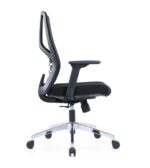 935B Medium Back Ergonomic Mesh Chair Black - Image 2
