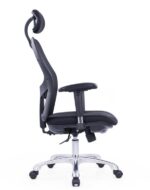 690A High Back Ergonomic Mesh Chair Black - Image 2