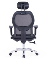 690A High Back Ergonomic Mesh Chair Black - Image 4