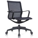 CH-582B Low Back Ergonomic Full Mesh Chair Black
