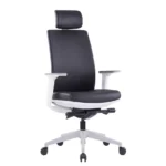 500A High Back Executive Chair in Black PU Leather