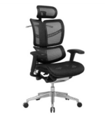 1276 High Back Ergonomic Mesh Chair Black - Image 2