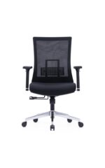 742B Medium Back Ergonomic Mesh Chair Black