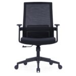 862B Medium Back Ergonomic Mesh Chair Black