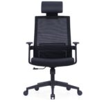 862A High Back Ergonomic Mesh Chair Black