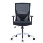 922B Medium Back Ergonomic Mesh Chair Black