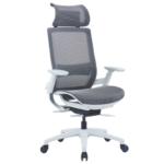 EEM-100A-HS High Back Ergonomic Mesh Chair Grey