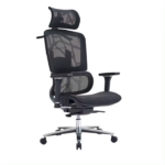 1277 High Back Ergonomic Chair Black