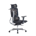 1277 High Back Ergonomic Chair Black - Image 2