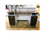 Style 104- Reception Desk 160cm  White - Image 2