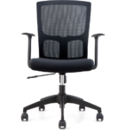 381B Low Back Chair Mesh Black