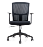 381B Low Back Chair Mesh Black