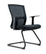 381C Visitor Chair Mesh Black