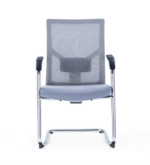 400C Visitor Chair Mesh Grey with Chrome Cantilever