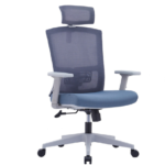 731A-HS High Back Ergonomic Mesh Chair Grey