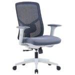CH-325B-HS Medium Back Ergonomic Mesh Chair Grey