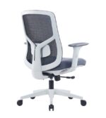 CH-325B-HS Medium Back Ergonomic Mesh Chair Grey - Image 2