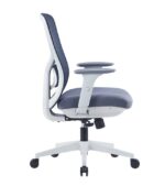CH-325B-HS Medium Back Ergonomic Mesh Chair Grey - Image 3