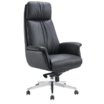 CH-800A-BK Executive High Back Chair Black Leatherette