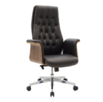 ST-1486A-BK High Back Executive Chair Wenge
