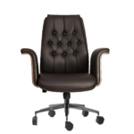 ST-1486B-BK Medium Back Executive Chair Wenge