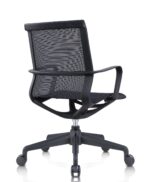 CH-582B Low Back Ergonomic Full Mesh Chair Black - Image 3