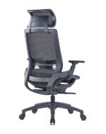 EEM-100A-BK High Back Ergonomic Mesh Chair Black - Image 2