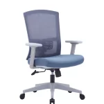 731B-HS Medium Back Ergonomic Mesh Chair Grey