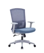 731B-HS Medium Back Ergonomic Mesh Chair Grey