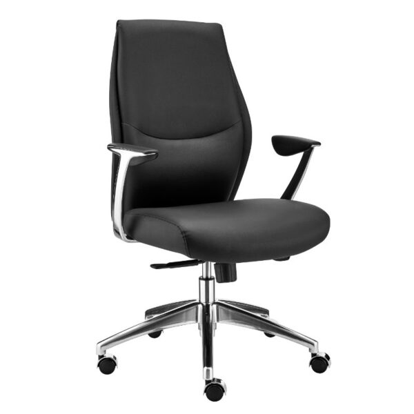 ST-CH001B Executive Medium Back Chair PU Black