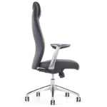 ST-CH001A Executive High Back Chair PU Black - Image 2