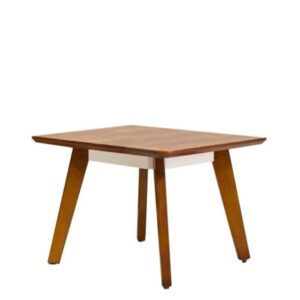 Hope Coffee / Corner /End Table  60x60cm  White+Light Walnut MDF